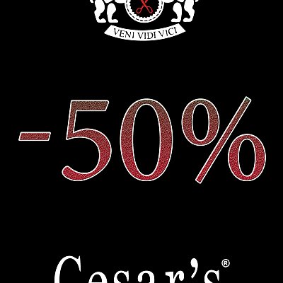 -50% в Cesar